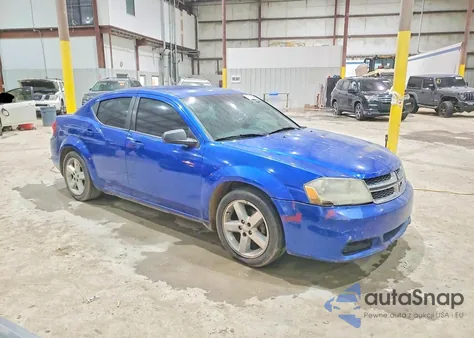 2013 Dodge Avenger Se from USA, damaged, VIN 1C3CDZAB6DN700527